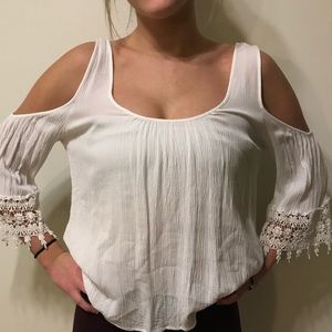 White Boho Long sleeve